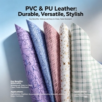 OEM ODM PVC Kunstleder Material Wasserdicht Langlebig Günstig für Sofa-Polsterung Autositz Sofort Lieferbar Schneller Versand Unterstützt