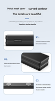 Kit Soundbar TV Surround 3D Daya Tinggi dengan Kotak Bass Eksternal, Mendukung USB AUX Koaksial untuk Ruang Tamu Pesta HH019kw-k