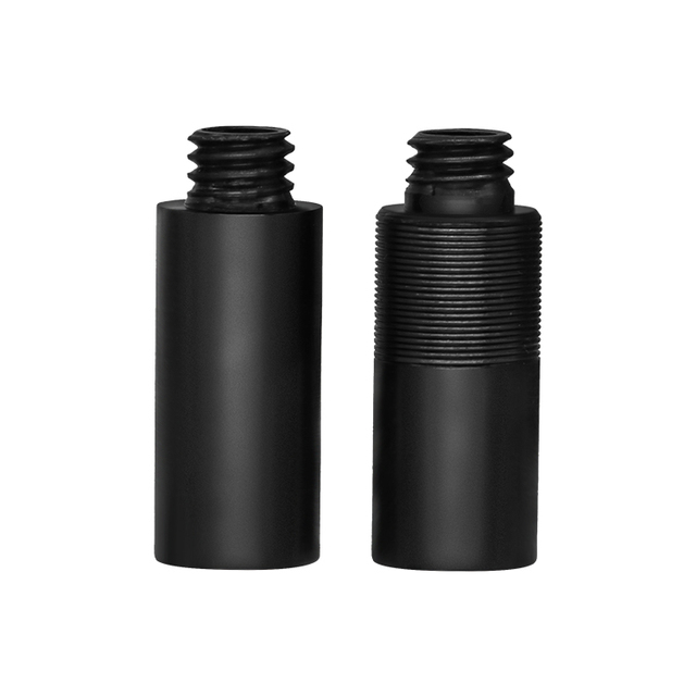 Manufacturer Machined Black Plastic Nylon Internal and External Threads of Male and Female Bolts Stud Double-Thread Bolt