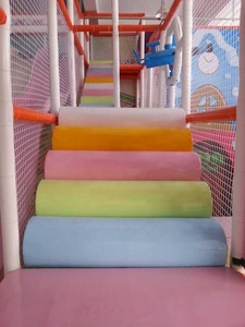 Aire de jeux intérieure sur le thème du <span class=keywords><strong>clown</strong></span> de cirque, château gonflable pour enfants avec toboggan et piscine <span class=keywords><strong>à</strong></span> balles - Product Image 6