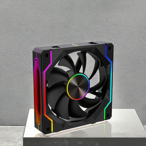 Lovingcool 2024 nuevo estilo <span class=keywords><strong>CPU</strong></span> Cooler Fan 120mm RGB escritorio refrigeración PC gabinete ventilador LED efecto luz <span class=keywords><strong>Gaming</strong></span> <span class=keywords><strong>Computer</strong></span> Case plástico - Product Image 3