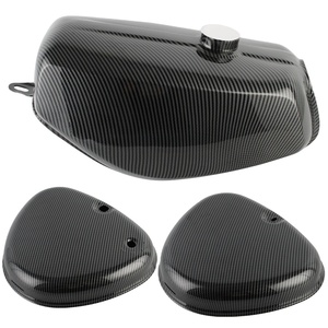 Réservoir de carburant en fibre de carbone peint par transfert d'eau YHMOTO pour Simson S51 S50 S60 Kohlefaserstoff - Product Image 1