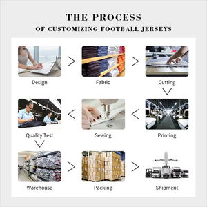 Maillot de football transfrontalier pour match et entraînement, liquidation de stock, prix direct - Product Image 5