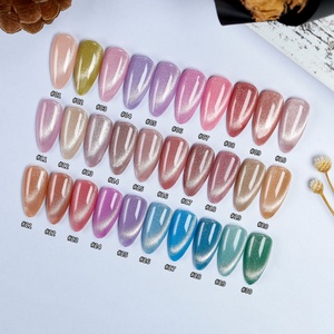 Hema Free Moonlight Cat Eye <b>Gel</b> Polish Bright Crystal Slick Magnetic Powder <b>Nail</b> Glue - Product Image 5