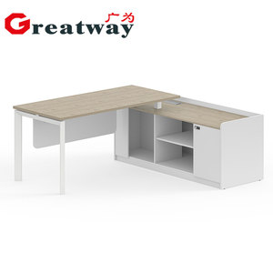 โต๊ะทำงานสำนักงานทันสมัย Greatway MIL-DD คุณภาพดี ทนทาน รับน้ำหนักได้สมดุล เป็นมิตรกับสิ่งแวดล้อม ระดับ E1 ดีไซน์ตามหลักสรีรศาสตร์ - Product Image 1