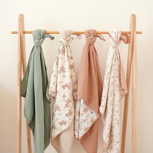 Mantas de bebé de muselina de algodón 100%, <span class=keywords><strong>manta</strong></span> de <span class=keywords><strong>cuna</strong></span> súper suave y ligera <span class=keywords><strong>para</strong></span> bebés, niños pequeños de 40 ''x 36'' <span class=keywords><strong>para</strong></span> ropa de cama de guardería - Product Image 4