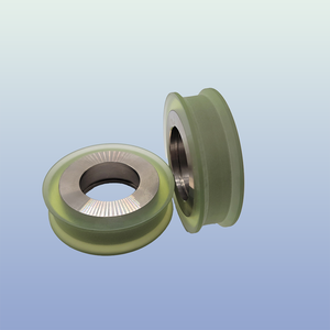 Колеса с силиконовым покрытием, полиуретановые тяговые ролики, износостойкие, коррозионно-стойкие, устойчивые к кислотам и щелочам - Product Image 6