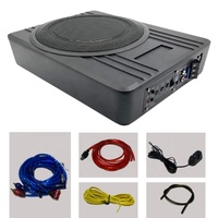 Modèle populaire 12V voiture audio mince woofer sous siège subwoofer 10 pouces pure basse active subwoofer sous siège pour voiture