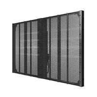 Écran d'affichage à LED de publicité intérieure à haute transparence BOE Écran d'écran de calandre P2.6-P5.2 ultra-léger Offre Spéciale