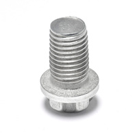 Baut Flens Baja Karbon Ekonomis M6-M16 Grade 4.8 Finishing Polos untuk Perakitan Pallet dan Peti Kayu Ekspor