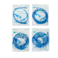 OEM panjang opsional utp rj45 cat5 kabel patch pemasok CCA 26AWG cat5e rj45 kabel untuk komputer