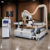 Centre CNC ATC 3 axes 1325 pour le nesting, la sculpture, le perçage et le fraisage du bois, pour la fabrication de meubles, d'armoires et de portes de cuisine