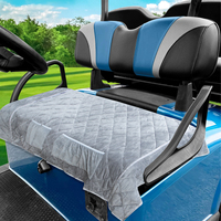 Accessoire pour voiturette de golf : Housse de protection de siège en microfibre absorbante, résistante à la sueur et à la saleté, facile à laver, séchage rapide, ajustement universel, compatible OEM