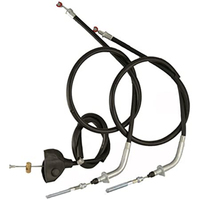 Fabrication sur mesure Cg125 Câbles D'accélérateur Assy Gaz Tirez Push Universel Moto Câble D'accélérateur Pour Honda Cg125