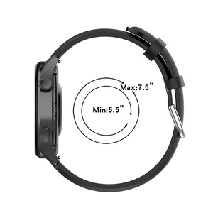 Bracelet de rechange en cuir véritable à dégagement rapide 20/22 mm pour montre connectée <span class=keywords><strong>GT3</strong></span> GT <span class=keywords><strong>Runner</strong></span> – Tendance - Product Image 4