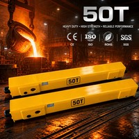 Ensemble de chariot d'extrémité de grue portique Marque Elk Capacité 100T Portée 20m Classe de travail A3-A5 Garantie 2 ans pour la construction extérieure