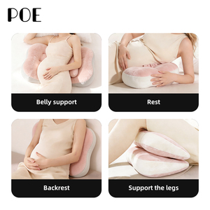 Almohada <span class=keywords><strong>de</strong></span> <span class=keywords><strong>Embarazo</strong></span> Lavable <span class=keywords><strong>de</strong></span> Alta Calidad para el Cuidado Materno, para Dormir y Amamantar con Soporte Corporal, Estilo Moderno - Product Image 2