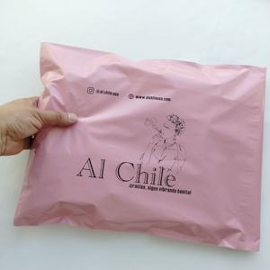 Beige Matte Poly <b>Mailer</b> <b>Bag</b> PolyShipping Mailing <b>Bag</b> Bikini Wigs with Your Own LogoCustom Mailerbags Biodegradable - Product Image 4