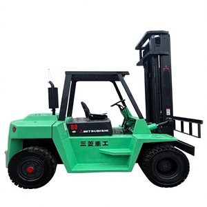 รถยกดีเซลมิตซูบิชิสำหรับงานหนัก ขับเคลื่อนสี่ล้อ ยางตัน สำหรับพื้นที่ขรุขระ เสากระโดงสามตอน รับน้ำหนัก 2.5-10 ตัน - Product Image 1