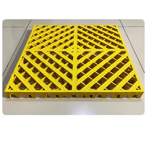 Carreaux de sol en plastique interlock de haute qualité pour garage carrelage de sol avec grille de lavage de voiture - Product Image 1