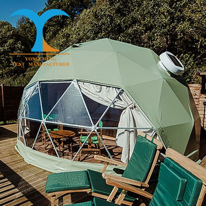 Tentes préfabriquées de luxe, dôme géodésique étanche pour le glamping, tente extérieure de 6m <span class=keywords><strong>Domo</strong></span> Geodesico, tente pour enfants, cubes de <span class=keywords><strong>sauna</strong></span> - Product Image 3