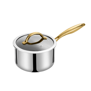 Luxuriöses Edelstahl-Kochgeschirr-Set Kollektion 9-teiliges Edelstahl-Kochgeschirr-Set - Product Image 3