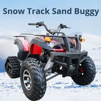 Quad à essence tout-terrain 200cc 4 temps pour adulte, type motoneige et véhicule de plage, grande capacité de charge 300kg