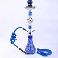 Ensemble de chicha arabe, taille moyenne, bol en verre - Vente directe d'usine ; Accessoires et outils de fumage portables