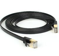 26AWG 4P FTP Cat6 Cat5e Terlindung Kabel Patch Cord 0.5M, 1M/2M 3M, 5M