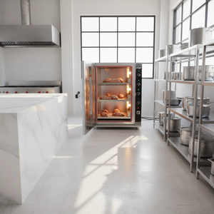 <span class=keywords><strong>Horno</strong></span> Eléctrico de Tres Niveles y Tres Bandejas con <span class=keywords><strong>Bicarbonato</strong></span> de Sodio para Pan de Levadura, Uso Comercial para Panaderías, Restaurantes y Hoteles - Product Image 6
