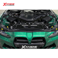 Boîtier d'admission d'air en fibre de carbone sèche XTREME Upgrade, filtre à air champignon à haut débit, conduit d'admission d'air pour moteur BMW G80 G82 M3 M4 S58
