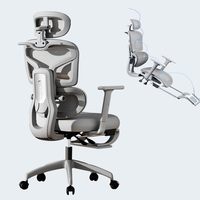 Chaise de bureau de direction pivotante ergonomique à dossier haut en cuir minimaliste moderne en gros avec des fonctionnalités de réglage inclinable de luxe