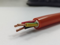 Câble Circulaire Électrique 0.6/1KV, 2C+E, 3C+E, 4C+E, 25MM2 Cuivre, Isolation PVC V-90, Gaine PVC 5V-90, Orange
