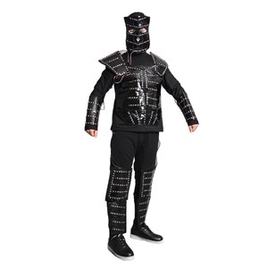 Conjunto de armadura con luces LED para disfraz de escenario, máscara iridiscente, ropa unisex para espectáculos nocturnos en discotecas y KTV - Product Image 5