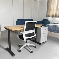 Ventes directes d'usine Bureau modulaire moderne Conception de table d'ordinateur Bois Directeur Général Escritorio Boss Executive Station de travail unique