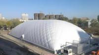 Tenda a Cupola Jiecheng Grande a Tre Strati in PVC PVDF 3000mm, Impermeabile e Sostenuta dall'Aria, per Quattro Stagioni, per Calcio, Tennis, Padel, Sport sul Ghiaccio
