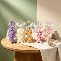Savon en Gros pour Cadeaux, Savon Transparent en Cristal Fait Main, Couleurs Macaron Assorties, Design Suspendu pour Cadeaux Promotionnels d'Entreprise/Fêtes, Vente en Gros