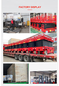 Gran oferta, elevador de tijera eléctrico hidráulico portátil, elevador de trabajo aéreo móvil con capacidad de carga de 320kg - Product Image 6