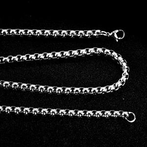 Yunnique Vente en gros Chaînes pour hommes plaquées or 18 carats, maillons bambou, 2,5 mm et 3 mm, cadeau tendance - Product Image 3