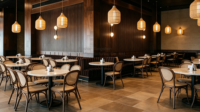 Sièges de banquettes rembourrés en velours doux de Malaisie, mobilier de restaurant