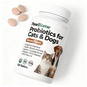 Complément alimentaire personnalisé OEM Soft Chew Probiotic Fish Oil pour chats et chiens, absorption rapide, sûr, soutien immunitaire, santé de la peau, du pelage et des articulations. - Product Image 3