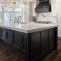 Cuisine complète PRIMA avec îlot, design personnalisé, étanche, pour maison familiale
