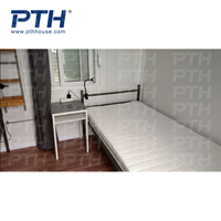 Maisons modulaires extensibles et portables, structure en acier, 10 pieds, maison en pré-assemblée, pour bureau