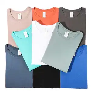 TWS Unique Design 100% Cotton heavyweight t-shirt boxy t shirt Oversized t shirts men cotton t shirt for men