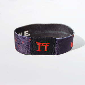 사용자 정의 폴리에스터 NFC <span class=keywords><strong>RFID</strong></span> 액세스 제어 팔찌 160*25mm 두꺼운 탄성 팔찌 판촉 팔찌 - Product Image 2
