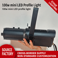 Mini projecteur LED Leko avec zoom réglable pour l'éclairage de musées, de théâtres, de spectacles commerciaux, de concerts et de photographie