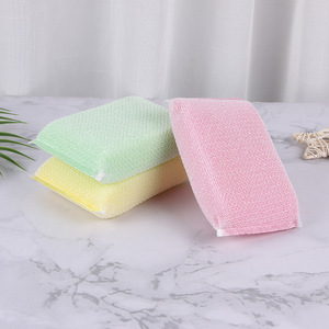 <span class=keywords><strong>Éponge</strong></span> de cuisine haute qualité, absorption d'eau, lot de 3, <span class=keywords><strong>éponge</strong></span> de nettoyage en plastique transparent avec fil métallique - Product Image 2