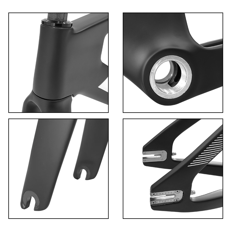 BXT TRC-045 Fixed Gear Bicycle Frameset Carbon Fiber Factory