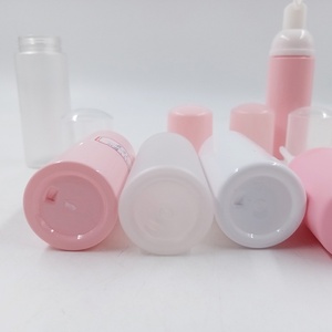 High Quality PET 50ml 100ml 120ml 150ml <b>Pink</b> Matte Rose Gold Hand Mousse Foaming Soap Dispenser Wash Cleanser Foam Pump <b>Bottle</b> - Product Image 5