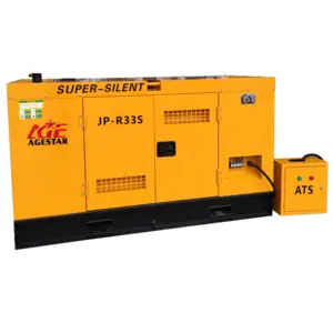 Generador eléctrico silencioso, generador diésel, 10kVA, 15kva, 20Kva, 25kva, 30kva, 40kva, precio del generador con ATS